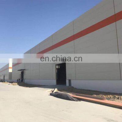 Prefab Warehouse Workshop Steel 3D Model Design Structure Warehouse for Sale 1 YEAR Onsite Installation Online Technical Support