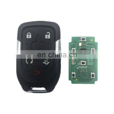 5 Buttons Keyless Entry 315MHz PCF7937E Smart Car Key Fob For GMC Terrain Remote Key HYQ1AA