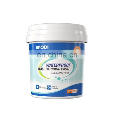 Waterproof interior latex paint for refurbishing walls and painting damaged and repaired