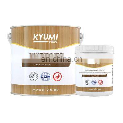 Decorative smooth and durable woodwork oily wax oil paints