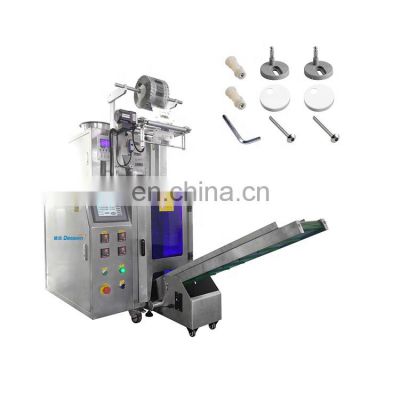 Electronic component nut bolt parts nail counting packing machine