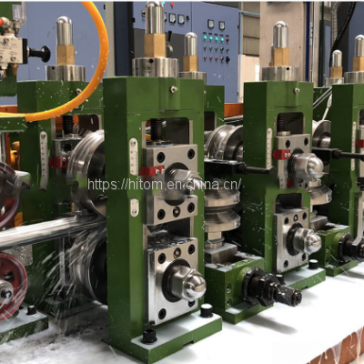 High Frequency Welding Round Square Black Steel Tube Production Line