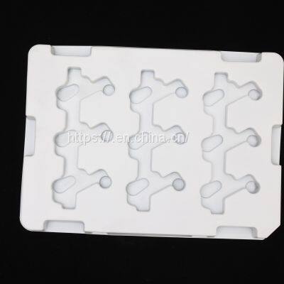 white PET blister trays vacuum forming packaging pallets supplier