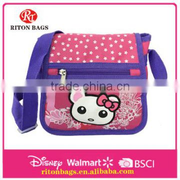 Hot sell cute kitty shoulder bag for girls