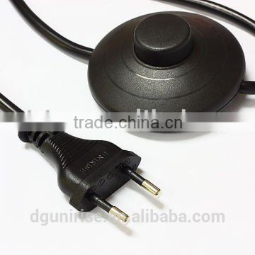 power cord with foot switch for lighting products