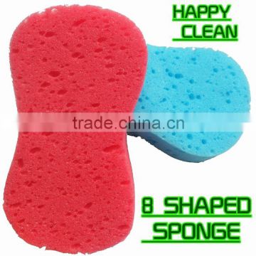 8-shaped car sponge ,car wash sponge, car cleaning sponge