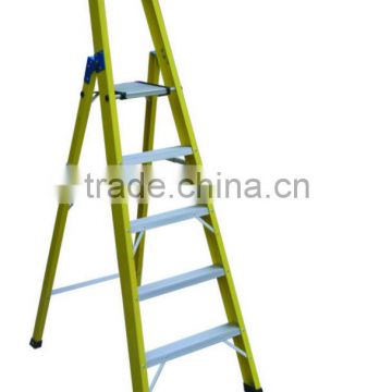 Household fiberglass ladder silver Step Aluminum Ladders