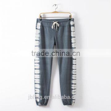 gradient hanging dyeing elastic loose sports casual sweatpants