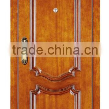 2014 Best seller steel armored door, steel security armored wooden door