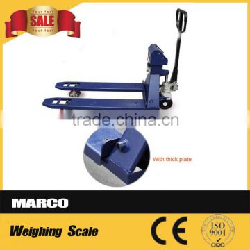 2000KG electric hand pallet jack with scale