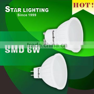 High lumen Aluminum+plastic 85lm/w SMD LED spot lamps