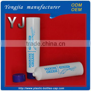 Plastic 150 g plastic lube oil tube for industrial package