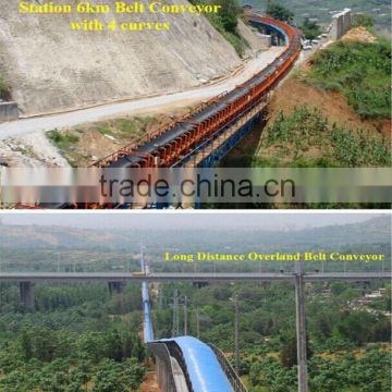 CE approved high performance belt conveyor system for sale