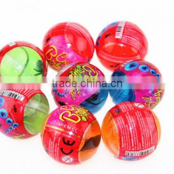 Crystal putty bouncing ball plastic bola cristal saltarina pelota capsule in vending Machine