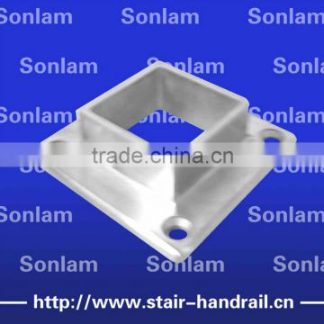 stainless steel balustrade flange,balustrade base plate,balustrade top fix flange