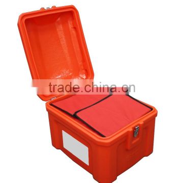 SB2-D60 Food warm box for scooter, plastic food box for delivery the food 2 to 3hours