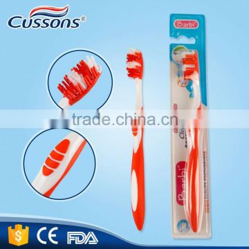 2016 promotional OEM clean teeth whitening clear toothbrush