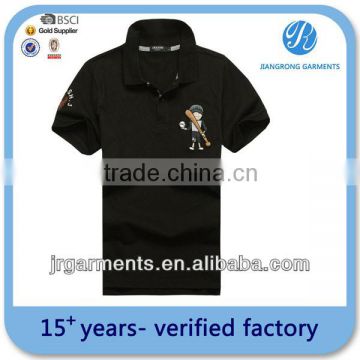 wholesale great two color polo shirt