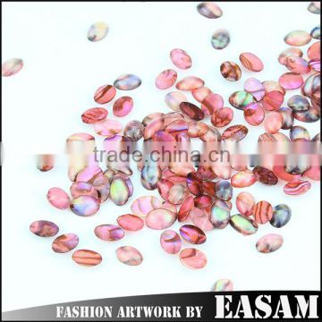 New arrival Natural shell texture stone for nail art decoration,3D shell stone