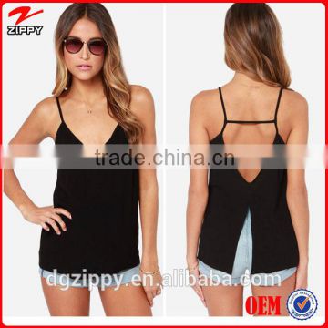 2015 Hot-selling designer fashion women tank top,latest top designs for women                        
                                                Quality Choice