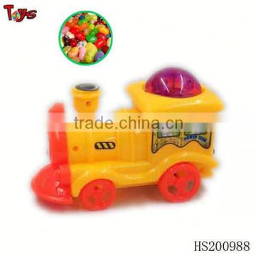 2013 Train toys with light pull line car toys