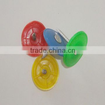 High quality plastic cap nails/iron nails/roofing nails