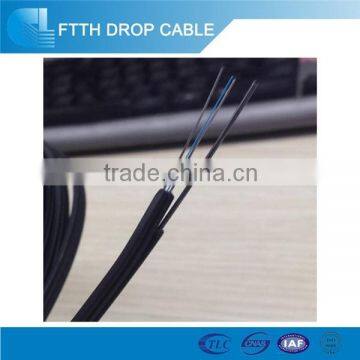 SM/MM Black FTTH Optical Fiber Cable G657. A