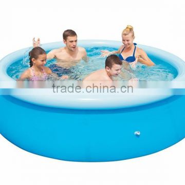Above ground swimming pool for family