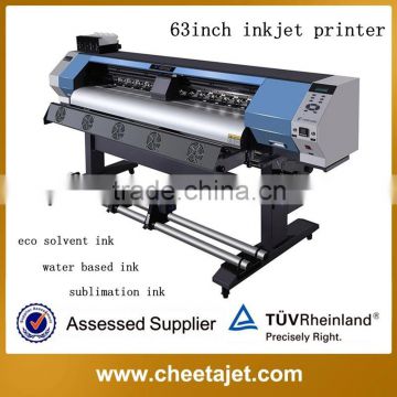 1.6 meter popular roll to roll eco solvent sticker poster banner printing machine