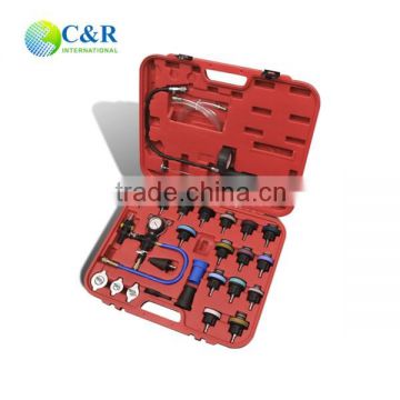 27PCS MASTER COOLING RADIATOR PRESSURE TESTER WITH VACUUM PURGE AND REFILL KIT