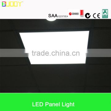 3000K warm white color green lighting 11mm thickness super slim 60x60 cm 50w led panel lighting