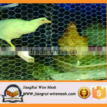 Galvanized hexagonal wire netting chicken wire mesh for sale