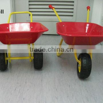Little Wheelbarrow for kids with single solid Wheel WB0102 Kids wheelbarrow for toy