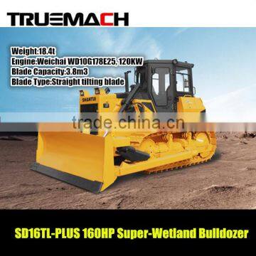 SHANTUI 160HP SD16TL PLUS Mechanical Super-Wetland Bulldozer