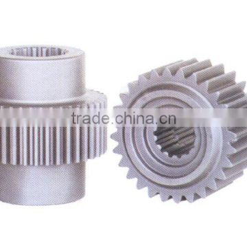Industrial gear rack and pinion gear
