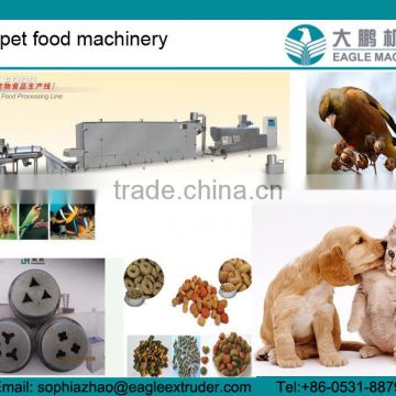 Pet feed pellet processing line/dog food making machines/animal feed pellet production line