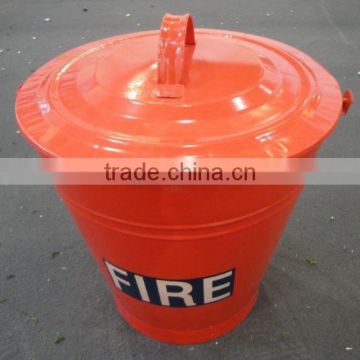 Attractive Red coal hod/fire tools/BBQ Wood Collector/Portable High Quality Ash/Ice/coal Bucket/pails with lid