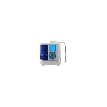 Counter Top Alkaline Electric Water Ionizer machine , Sintered Titanium Platinum plate