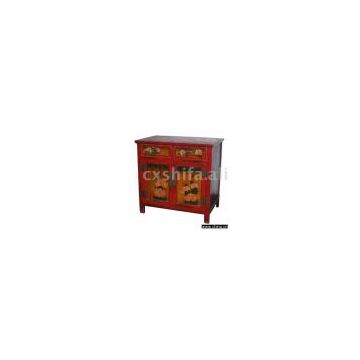 Sell All Kinds of Chinese Antique Painted Bedside Cabinet