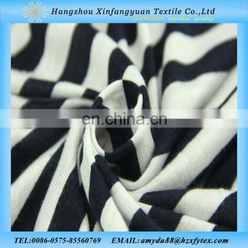 100 rayon blend striped knitted fabric wholesale