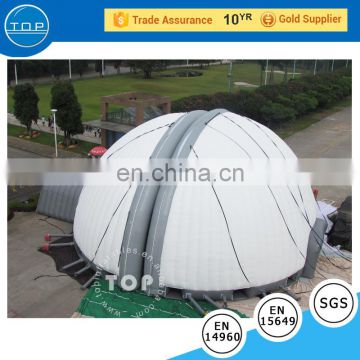 TOPINFLATABLES camping tent, hot sale inflatable large tent for party, wedding
