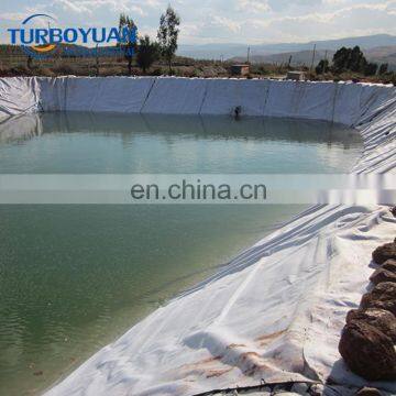 waterproof fish farm hdpe geomembrane black / blue / white pond liner