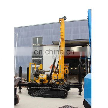 300m Hydraulic Crawler Mounted Water Well Drilling Rig Italy