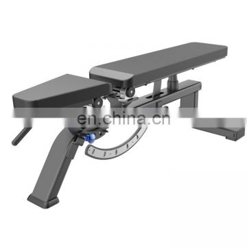 High quality with factory price pin loaded exercise machine Super adjustable Bench commercial gym equipment for club