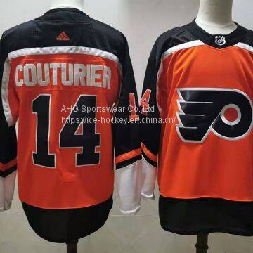Philadelphia Flyers #14 Couturier Orange Jersey