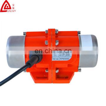 electrical mini size single phase vibrating motor with speed controller
