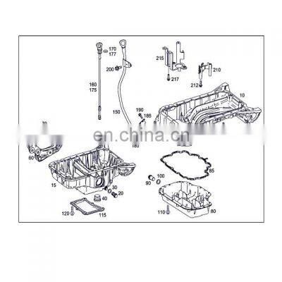 automobiles spare Transmission Filter Gearbox   Car Oem Picture Ios Time Engine oil drain pan steel sainless for MB w164 w251