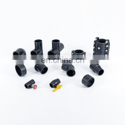 Good Quality Factory Directly Pe Pneumatic Fittings Hdpe Fitting For 100% Safety