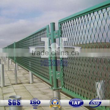 plastic coating expanded mesh fence for highway