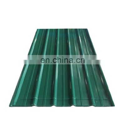 15 years service time 24 gauge color corrugated steel roofing sheet ppgi